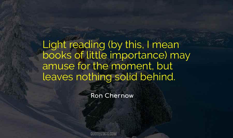 Quotes About Reading Importance #496744