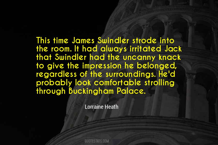 Quotes About Buckingham Palace #957820