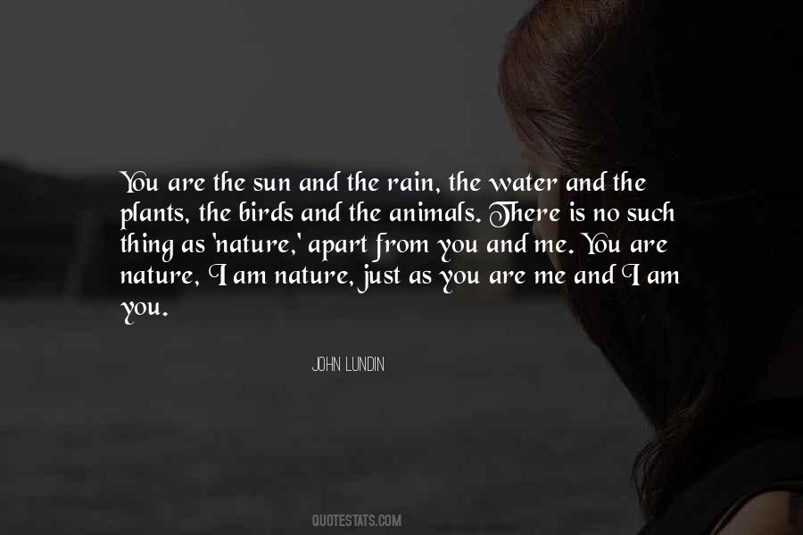 Quotes About Sun And Rain #1070102