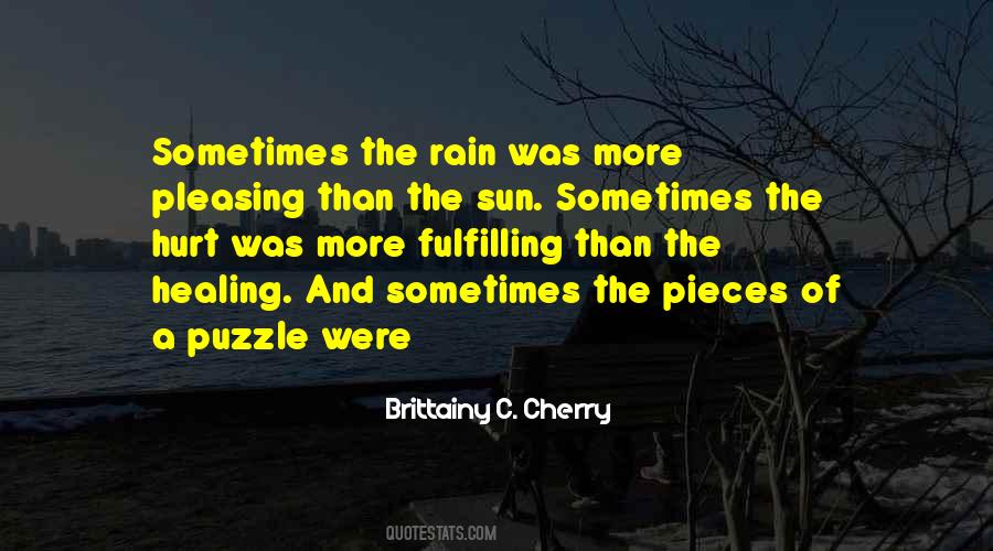 Quotes About Sun And Rain #444821