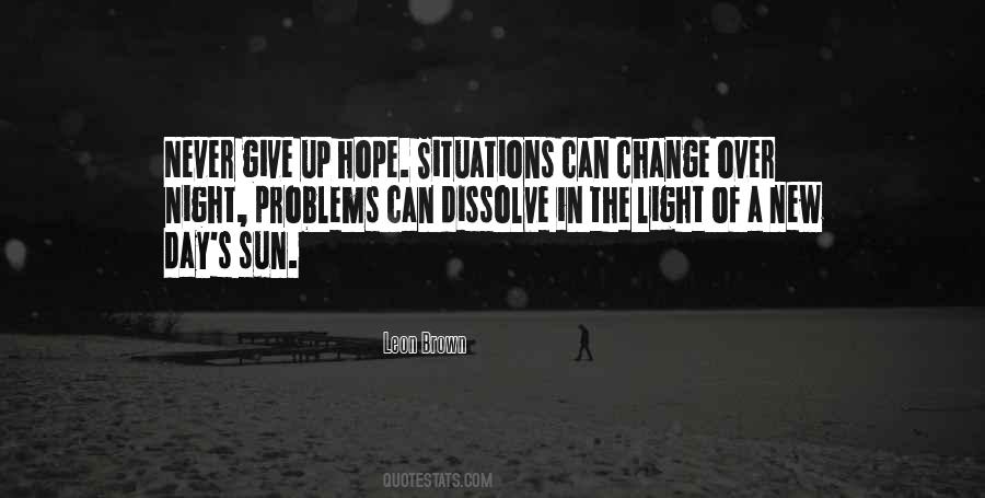 Never Hope Quotes #15510