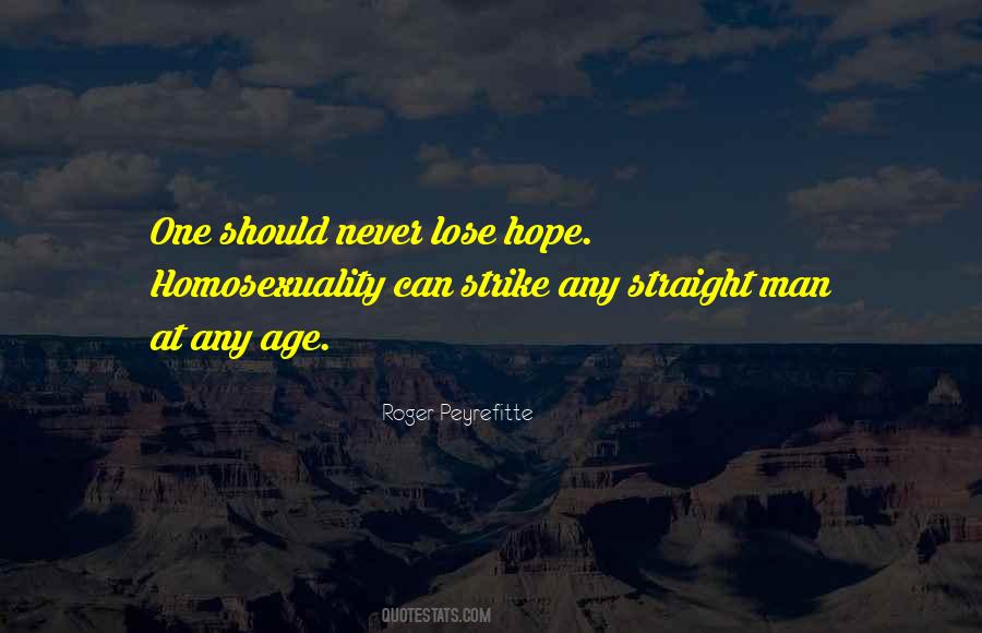 Never Hope Quotes #24125