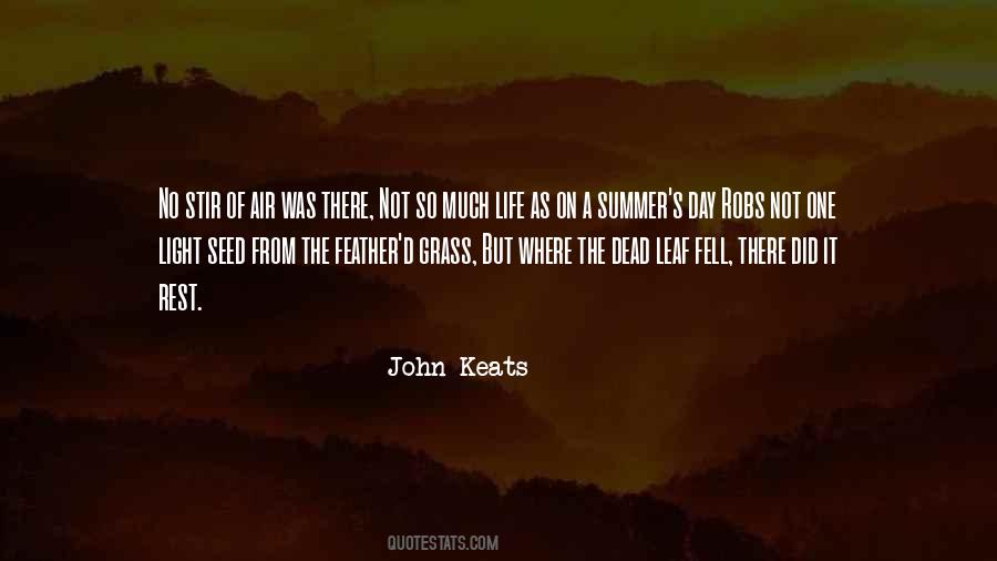 Quotes About Keats #162299