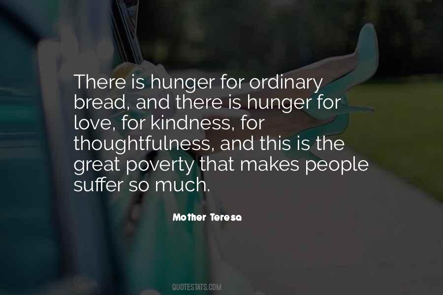 Quotes About Hunger For Love #277260
