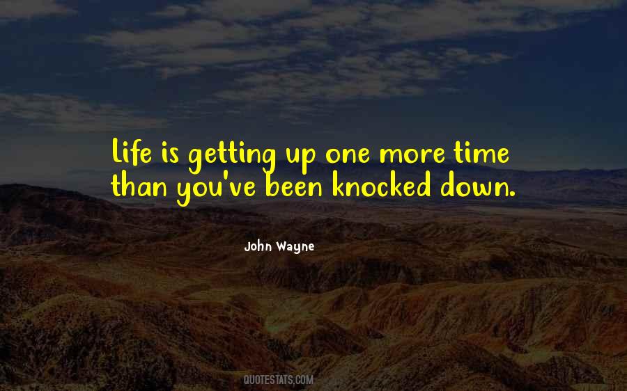 Quotes About Not Getting Knocked Down #113057