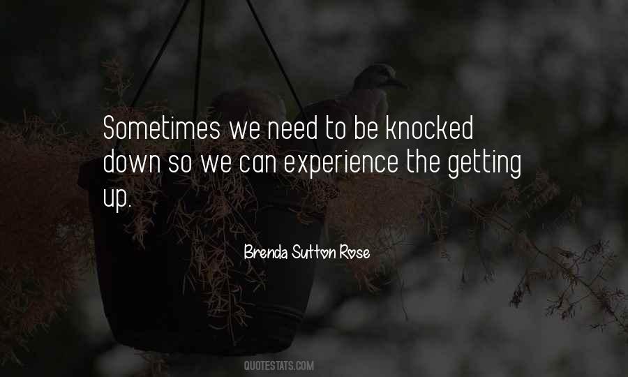 Quotes About Not Getting Knocked Down #1592566