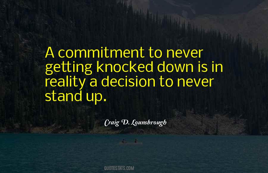 Quotes About Not Getting Knocked Down #970661