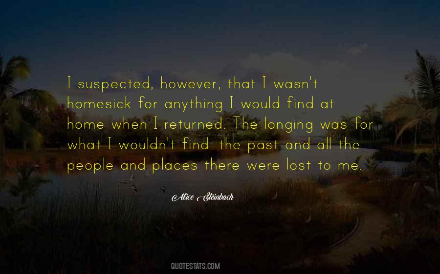 Quotes About Longing For Home #1497585