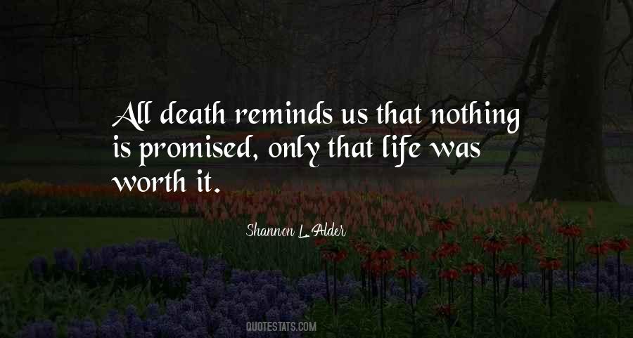 Quotes About Death Eulogy #1197726