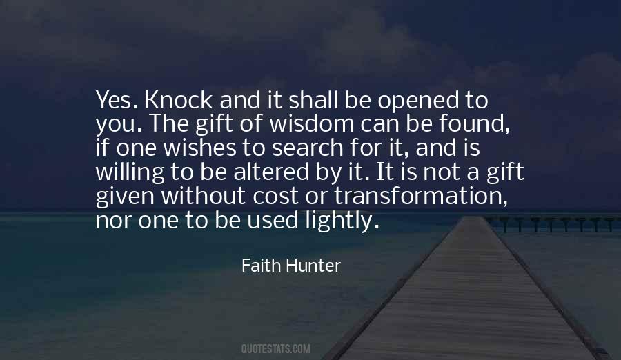 Faith Wisdom Quotes #34955
