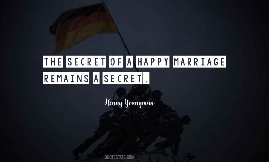Quotes About Happy Marriage #1745418