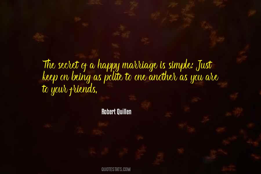 Quotes About Happy Marriage #684241