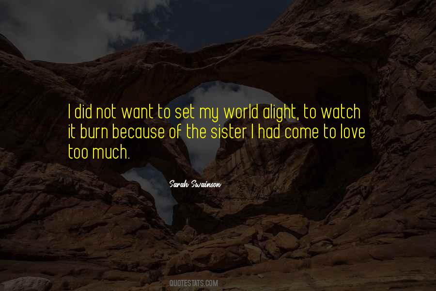 Love Too Much Quotes #1823419
