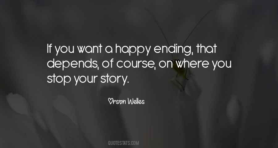 Quotes About Happy Ending #1324234