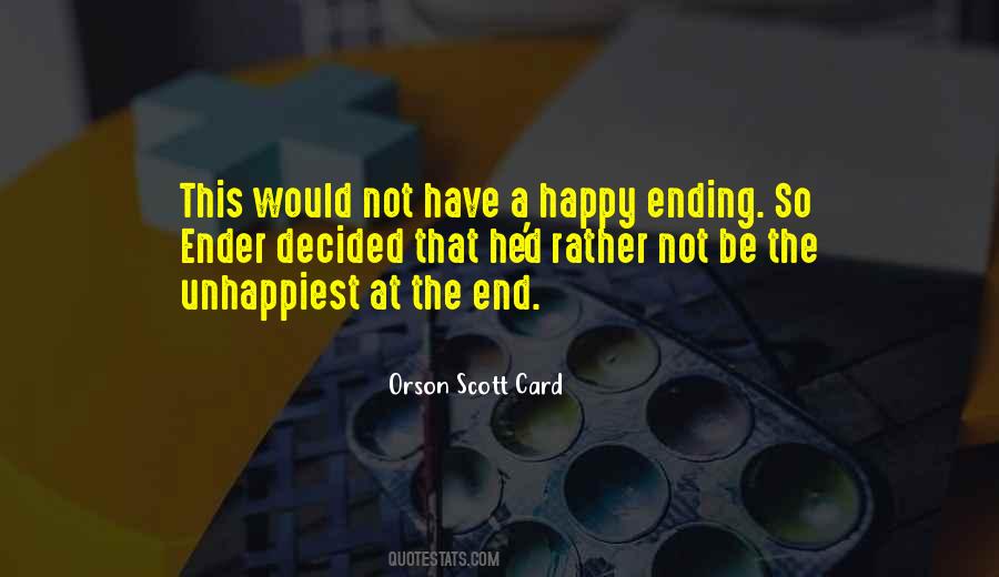 Quotes About Happy Ending #1429525