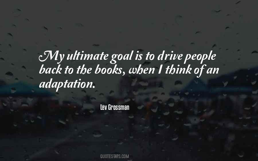 Quotes About Ultimate Goal #1150504