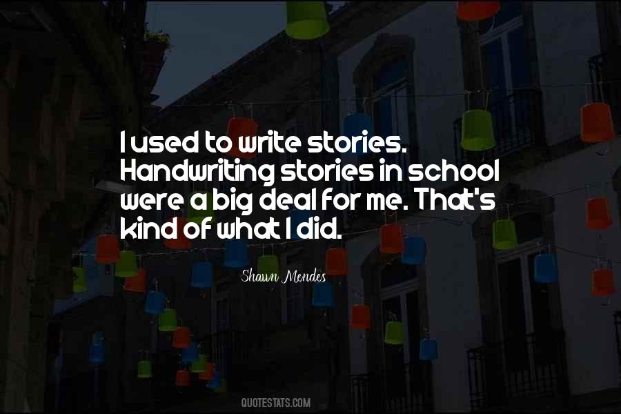 Your Handwriting Quotes #1868698