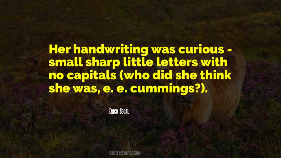 Your Handwriting Quotes #187727