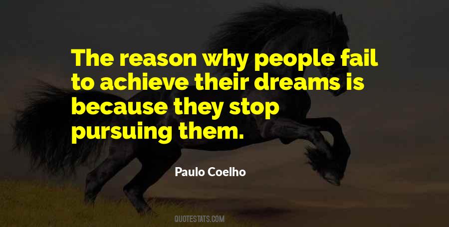 Quotes About Pursuing Your Dreams #1028868