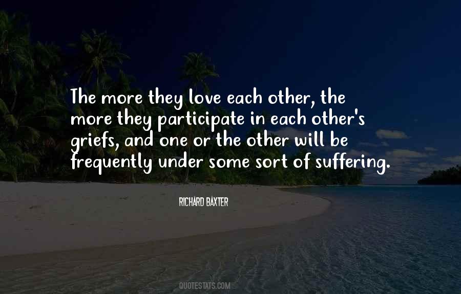 Love And Suffering Quotes #115415