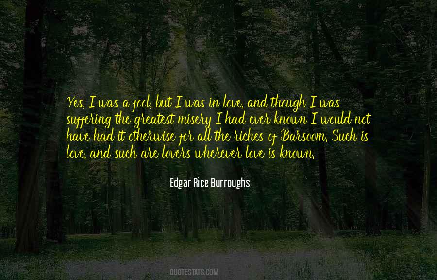 Love And Suffering Quotes #222640