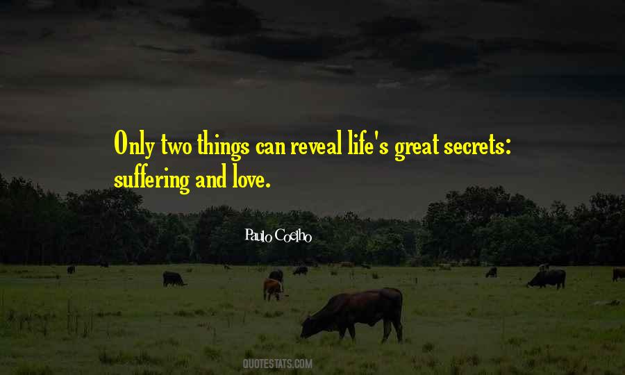 Love And Suffering Quotes #312760