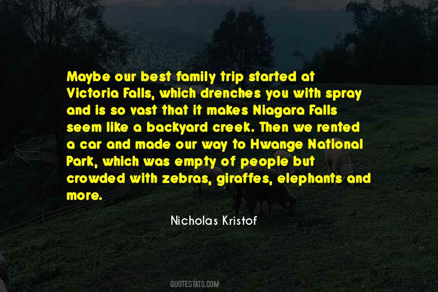 Quotes About Victoria Falls #1099371