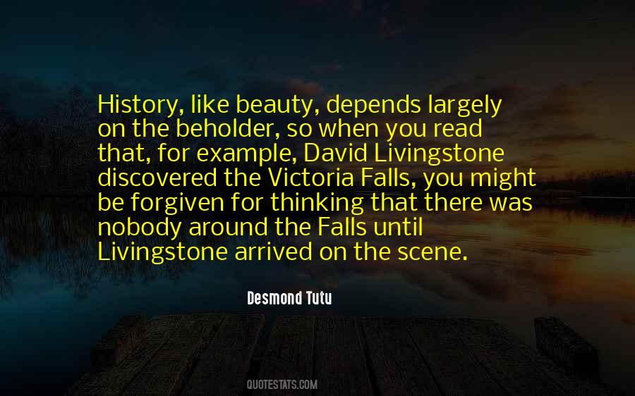 Quotes About Victoria Falls #729213