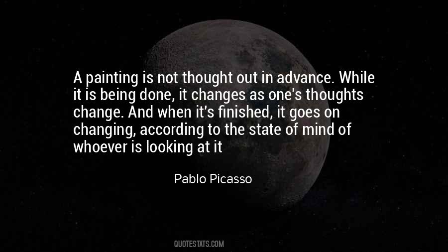 Thoughts Change Quotes #1270965