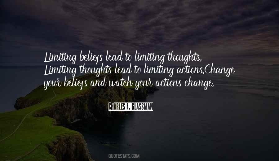 Thoughts Change Quotes #161177