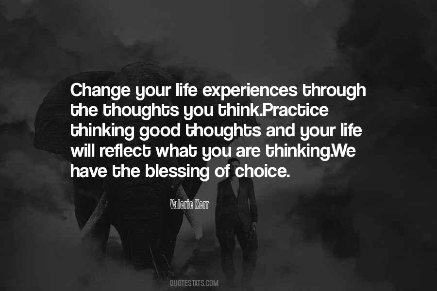 Thoughts Change Quotes #172839