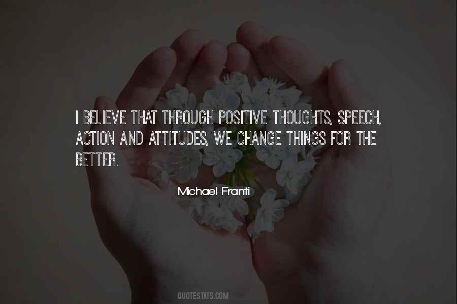 Thoughts Change Quotes #180007