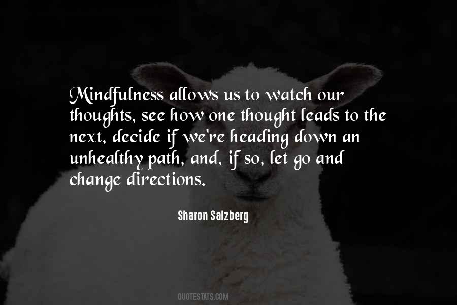 Thoughts Change Quotes #502573