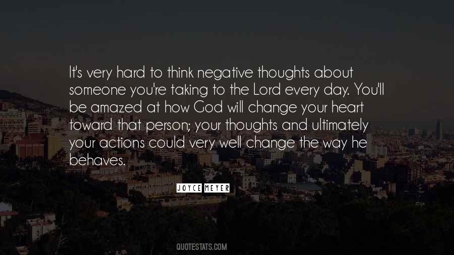 Thoughts Change Quotes #577077