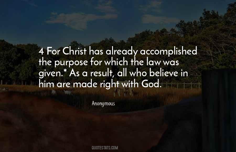 Quotes About God Has A Purpose #1675409