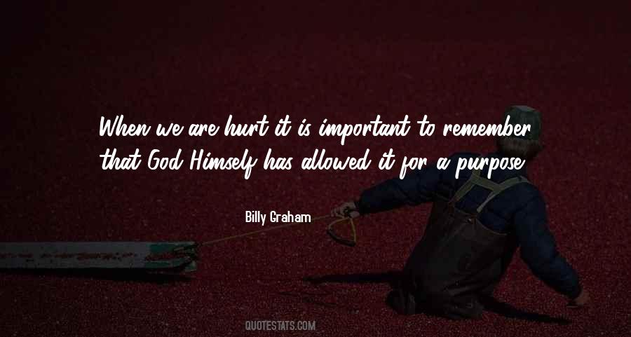 Quotes About God Has A Purpose #1775655