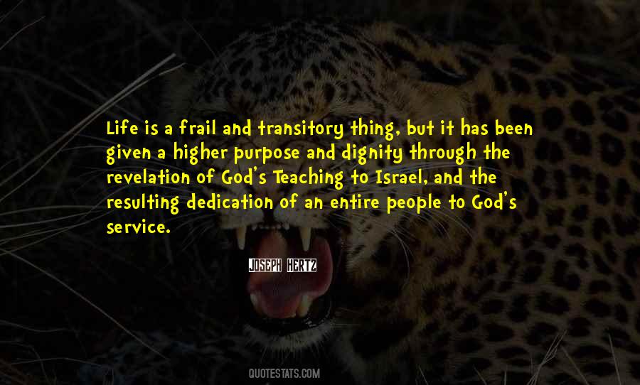 Quotes About God Has A Purpose #29154