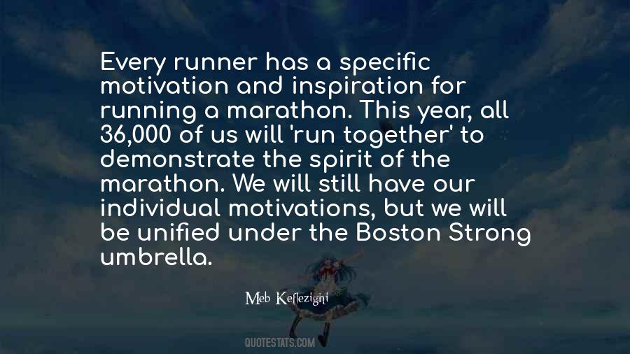 Quotes About Marathon Running #1014214