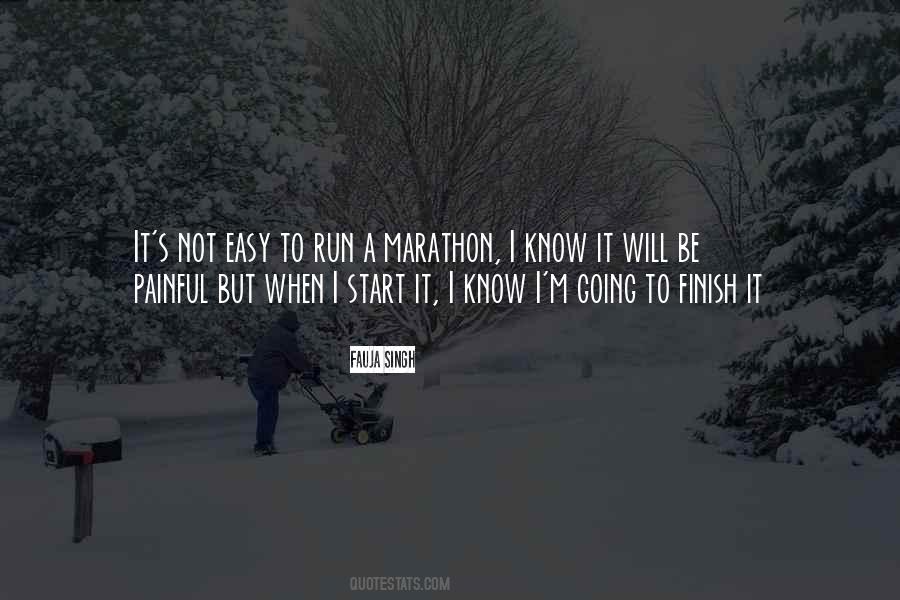 Quotes About Marathon Running #1415254