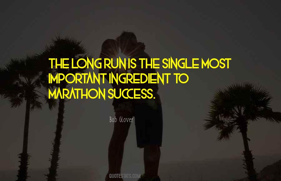Quotes About Marathon Running #1446311