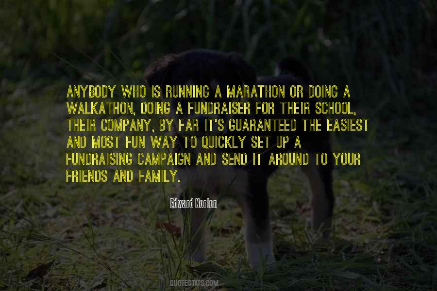 Quotes About Marathon Running #267637