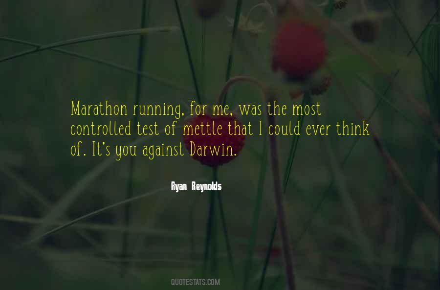 Quotes About Marathon Running #534411