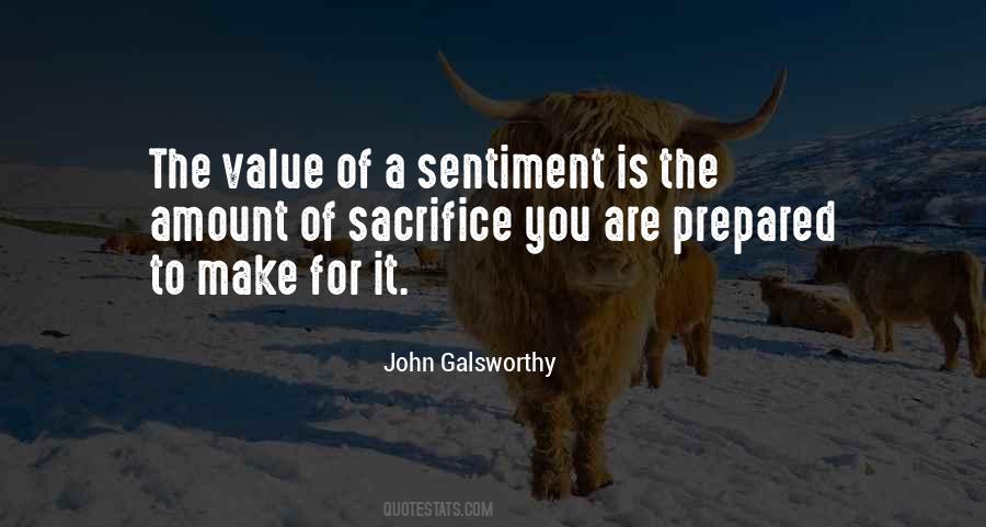 Make A Sacrifice Quotes #548086