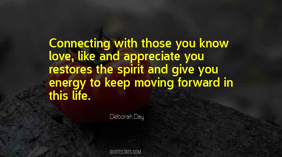 Moving With Life Quotes #363556
