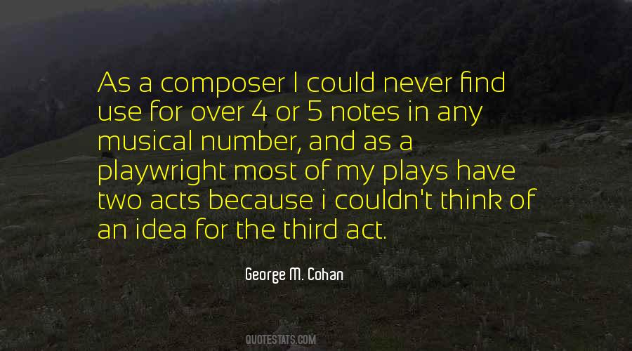 Act And Play Quotes #1369222