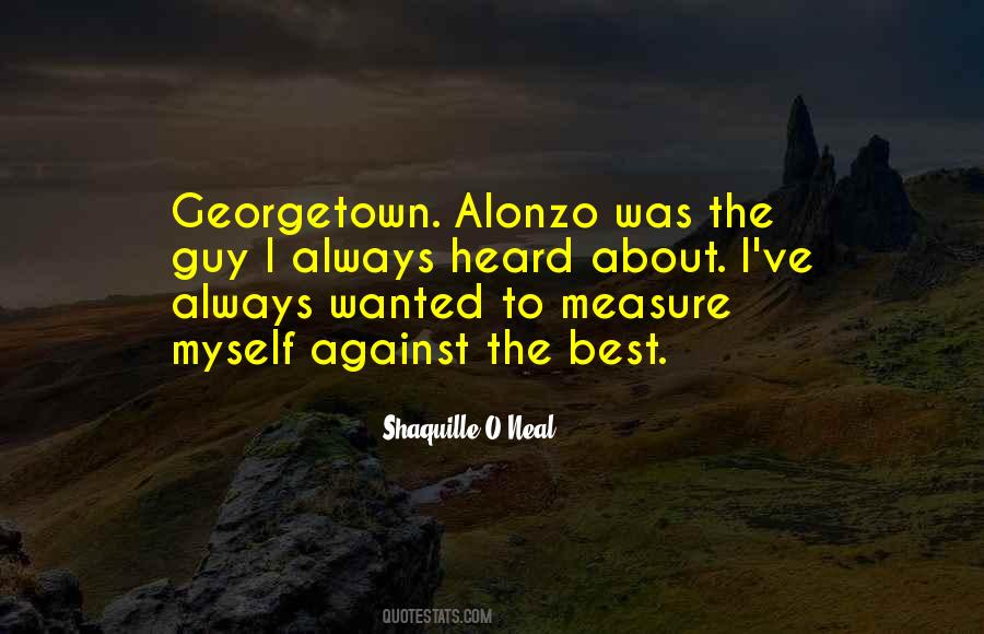 Quotes About Georgetown #1678888