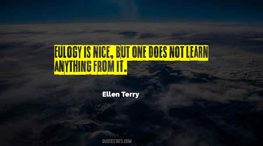 Quotes About Eulogy #475202