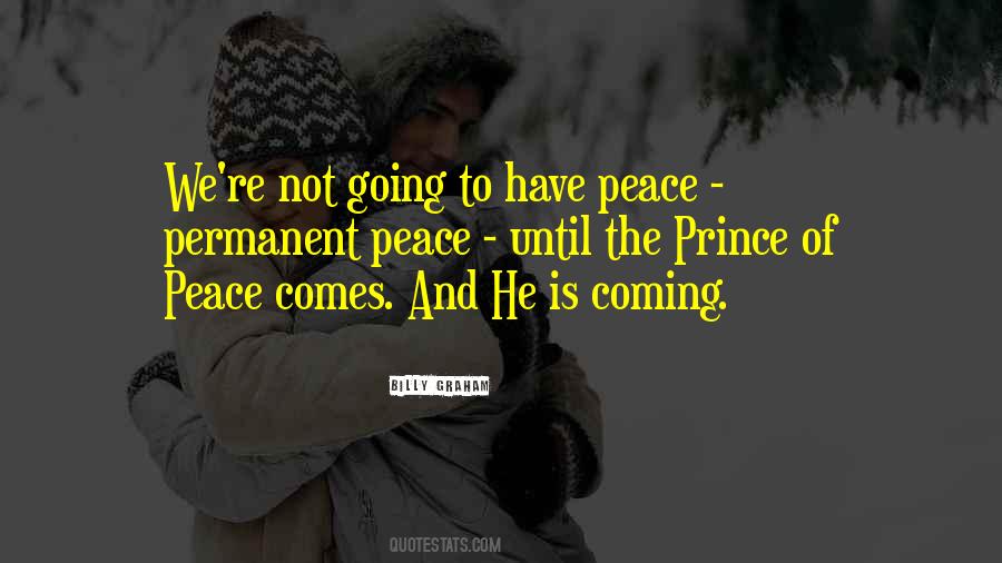 Quotes About Prince Of Peace #1102599