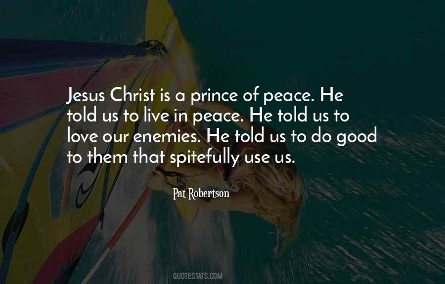 Quotes About Prince Of Peace #1286910