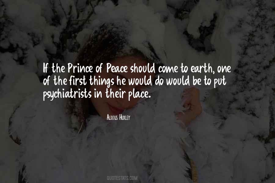 Quotes About Prince Of Peace #1780906